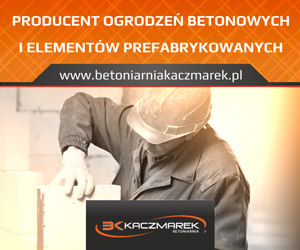 Betoniarnia Kaczmarek - Producent Ogrodzeń Betonowych i Prefabrykatów